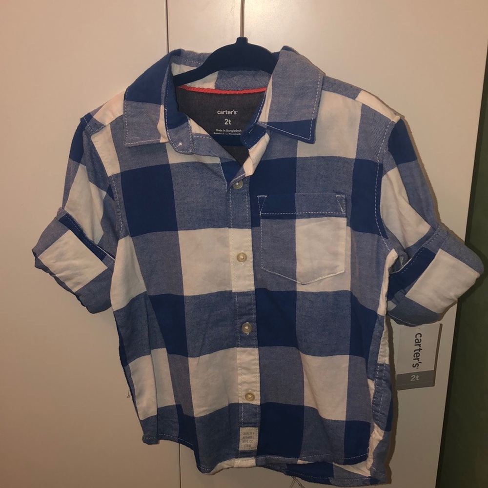 Carter’s button down shirt
